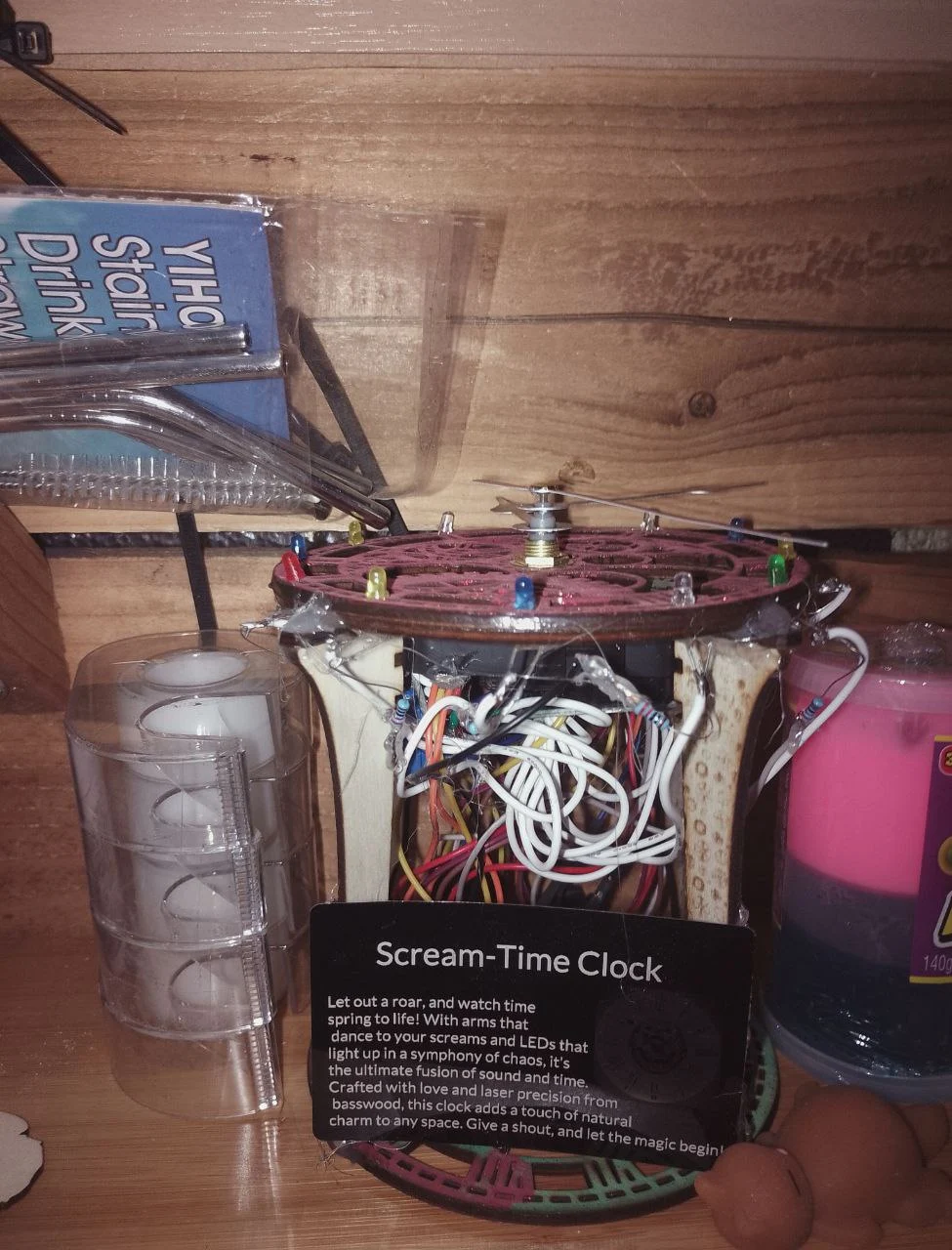 Scream Time Clock